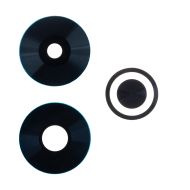 Стекло камеры для Xiaomi 24040RN64Y (комплект 3 шт.) <черный>