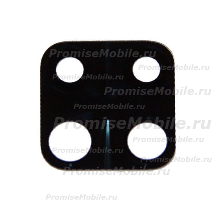 Стекло камеры для Xiaomi Redmi Note 9 Pro Global <черный> ― 