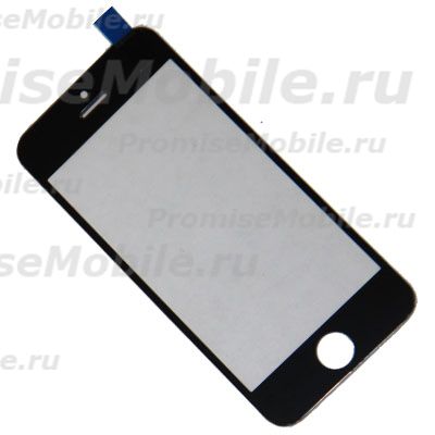 Стекло для Apple iPhone 5 <черный> (оригинал) ― 