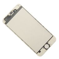 Стекло для Apple iPhone 6 в сборе с рамкой и OCA пленкой <белый>