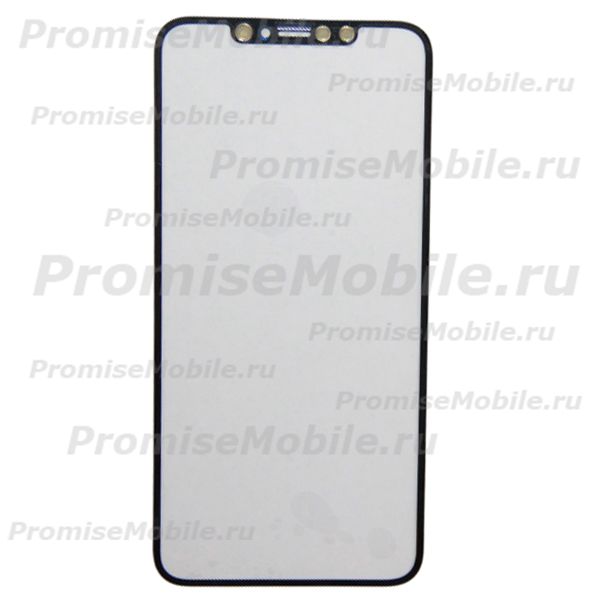 Стекло для Apple iPhone Xs Max <черный> ― 
