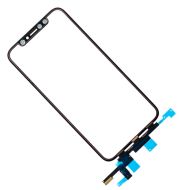 Тачскрин для Apple iPhone Xs в сборе с OCA пленкой <черный>