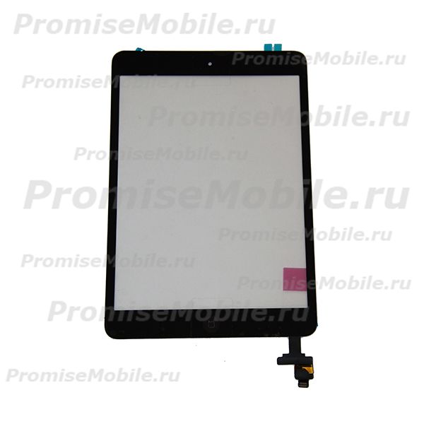 Тачскрин для Apple iPad mini в сборе <черный> (оригинал) ― 
