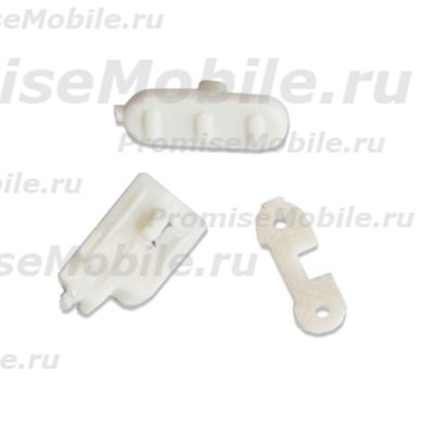 Толкатель кнопки включения Nokia N97 mini (блокировка) <белый> ― 