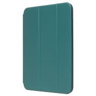 Чехол для Apple iPad 10 10.9 (2022) кожзам + смарт панель <темно-зеленый>