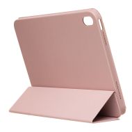 Чехол для Apple iPad 10 10.9 (2022) кожзам + смарт панель <розовый песок>