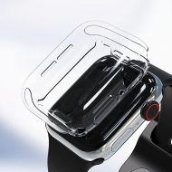 Чехол для Apple Watch Series 5 (40 mm) силиконовый <прозрачный>