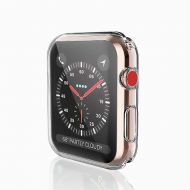 Чехол для Apple Watch Series 2 (42 mm) силиконовый <прозрачный>