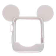 Чехол для Apple Watch Series 2 (42 mm) силиконовый Mickey Mouse <серый>