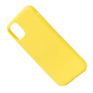 Чехол для Apple iPhone 11 силиконовый Soft Touch 2 <желтый>