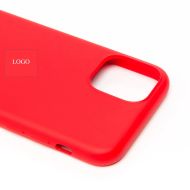 Чехол для Apple iPhone 11 Pro силиконовый Soft Touch 2 <красный> (премиум)