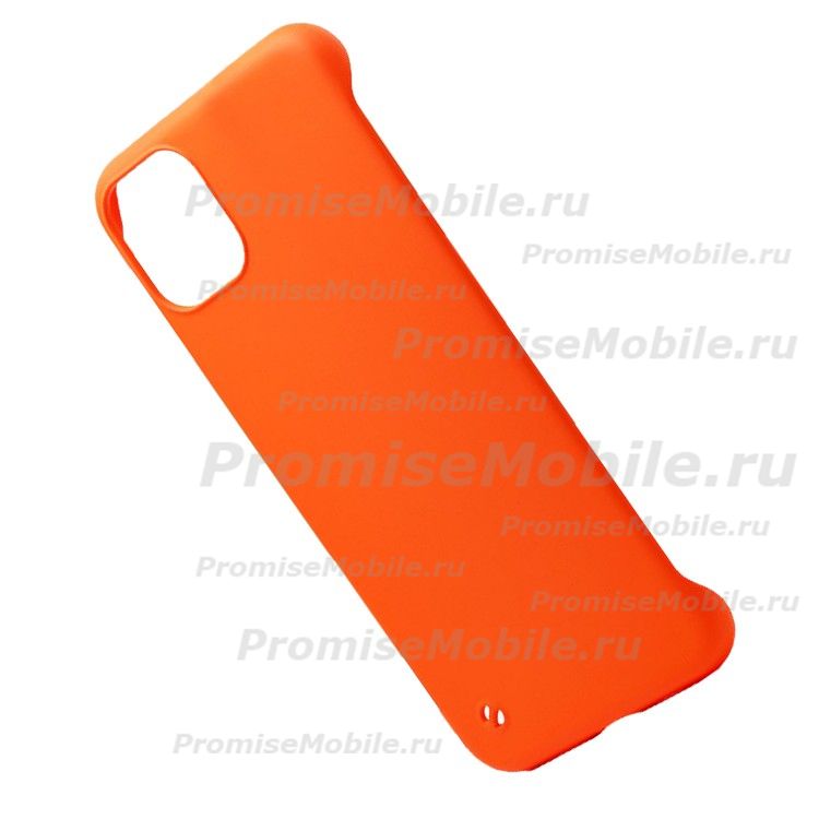 Чехол для Apple iPhone 11 Pro Max пластиковый с креплением для шнурка <оранжевый> ― 