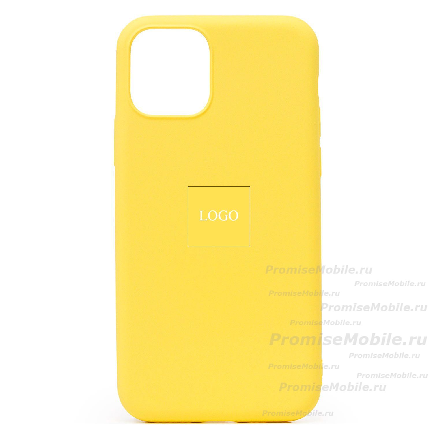 Чехол для Apple iPhone 11 Pro Max силиконовый Soft Touch 2 <желтый> (премиум) ― 