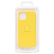 Чехол для Apple iPhone 11 Pro Max силиконовый Soft Touch 2 <желтый> (премиум)