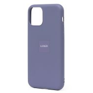 Чехол для Apple iPhone 11 Pro Max силиконовый Soft Touch 2 <серый> (премиум)