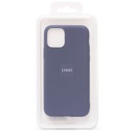 Чехол для Apple iPhone 11 Pro Max силиконовый Soft Touch 2 <серый> (премиум)