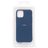Чехол для Apple iPhone 11 Pro Max силиконовый Soft Touch 2 <синий> (премиум)