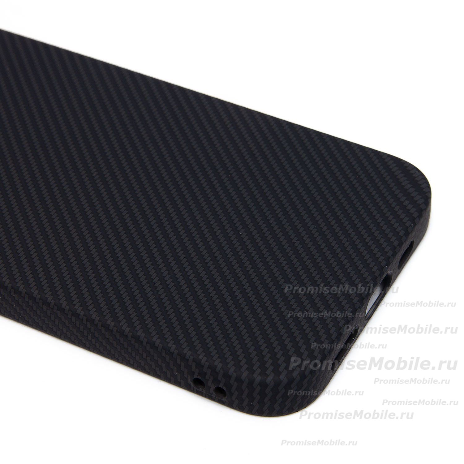 Чехол для Apple iPhone 13 пластиковый Luxo Carbon (рис. 123) ― 