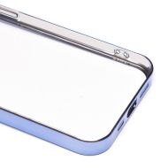 Чехол для Apple iPhone 13 пластиковый с закрытой камерой <синий>