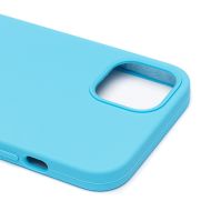Чехол для Apple iPhone 13 силиконовый Soft Touch <светло-голубой> (премиум)