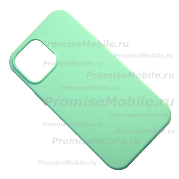 Чехол для Apple iPhone 13 Pro Max PromiseMobile силиконовый Soft Touch <мятный> ― 