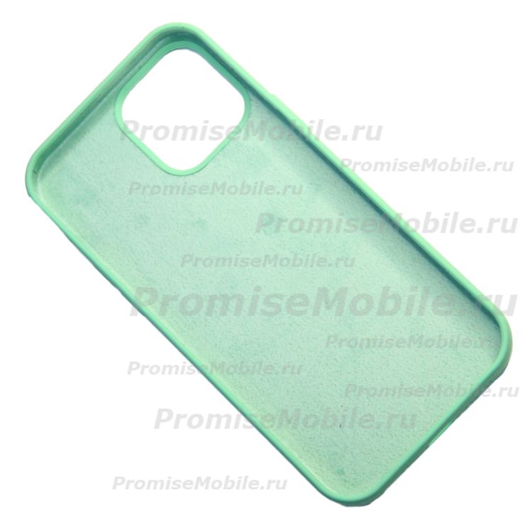 Чехол для Apple iPhone 13 Pro Max PromiseMobile силиконовый Soft Touch <мятный> ― 