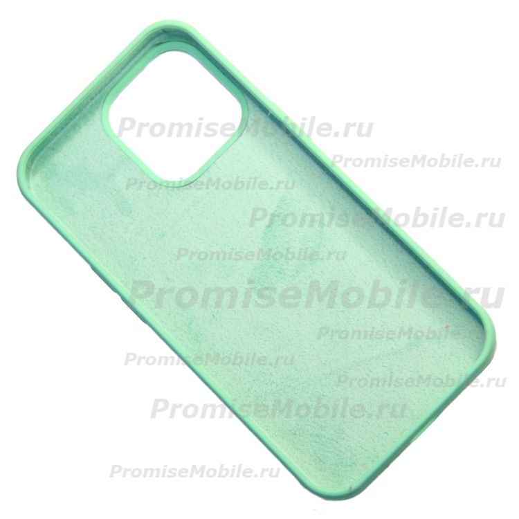 Чехол для Apple iPhone 13 Pro PromiseMobile силиконовый Soft Touch <мятный> ― 
