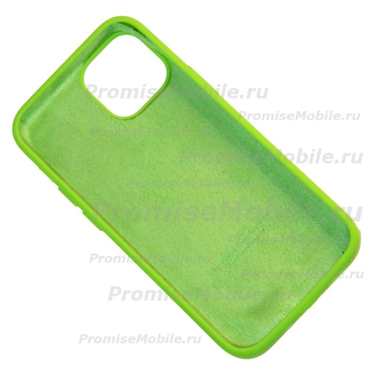 Чехол для Apple iPhone 13 mini силиконовый Soft Touch <зеленый> (премиум) ― 
