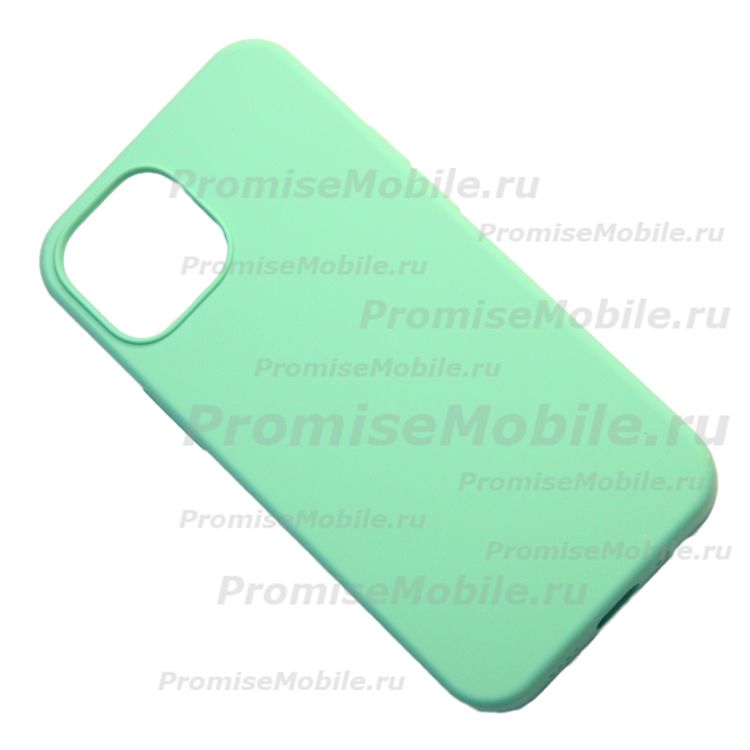 Чехол для Apple iPhone 13 mini PromiseMobile силиконовый Soft Touch <мятный> ― 