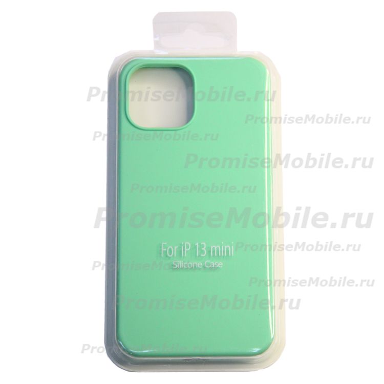 Чехол для Apple iPhone 13 mini PromiseMobile силиконовый Soft Touch <мятный> ― 
