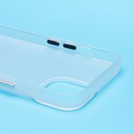 Чехол для Apple iPhone 14 пластиковый рифленый <прозрачный>