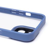 Чехол для Apple iPhone 14 пластиковый с закрытой камерой №2 <голубой>