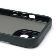 Чехол для Apple iPhone 14 пластиковый с закрытой камерой №2 <зеленый>