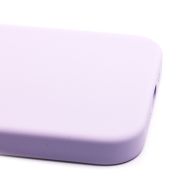 Чехол для Apple iPhone 14 силиконовый MagSafe (анимация работает) <светло-фиолетовый> (премиум)