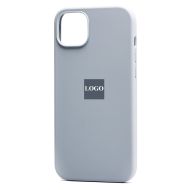 Чехол для Apple iPhone 14 Plus силиконовый Soft Touch MagSafe (анимация работает) <мятный> (премиум)