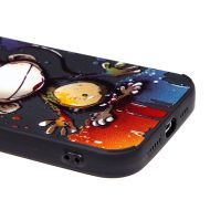 Чехол для Apple iPhone 14 Pro Max силиконовый (рис. 335/обезьяна) <черный>