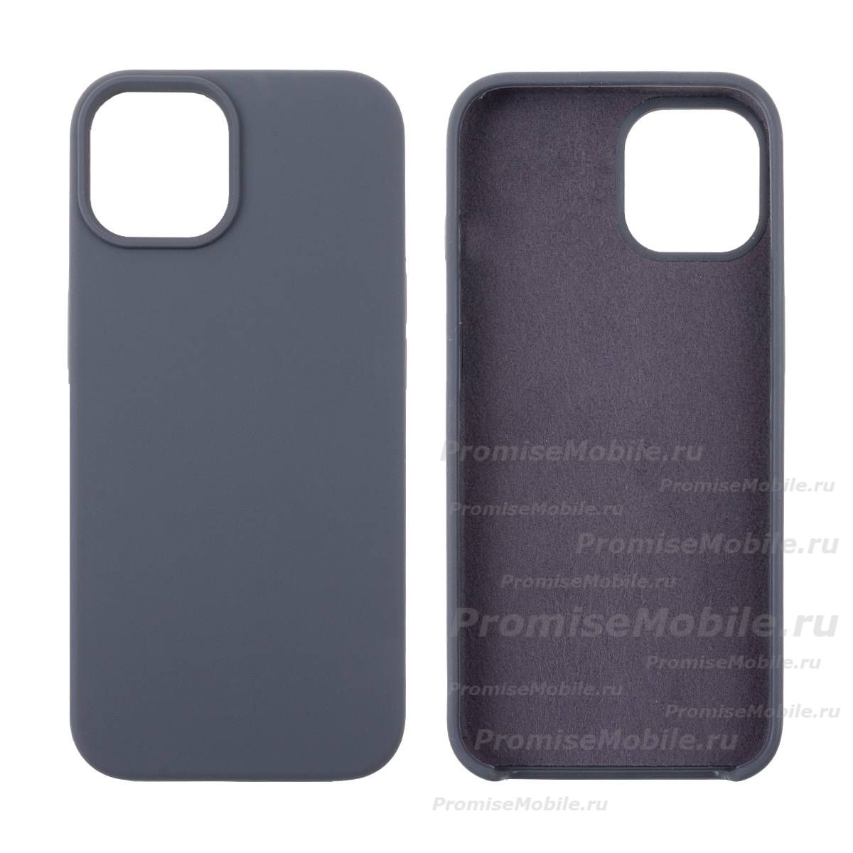 Чехол для Apple iPhone 14 PromiseMobile силиконовый Soft Touch <графит> ― 
