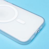 Чехол для Apple iPhone 15 пластиковый MagSafe №5 <белый>