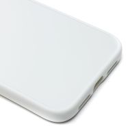 Чехол для Apple iPhone 15 Plus силиконовый матовый №6 <белый>