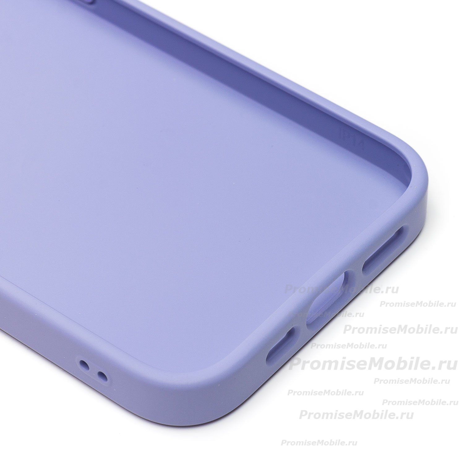 Чехол для Apple iPhone 15 Plus силиконовый матовый №6 <светло-фиолетовый> ― 