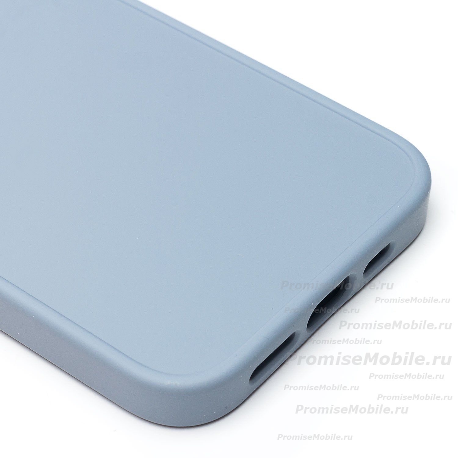 Чехол для Apple iPhone 15 Plus силиконовый матовый №6 <серый> ― 