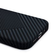 Чехол для Apple iPhone 15 Pro пластиковый Luxo Carbon (рис. 124) <черный>