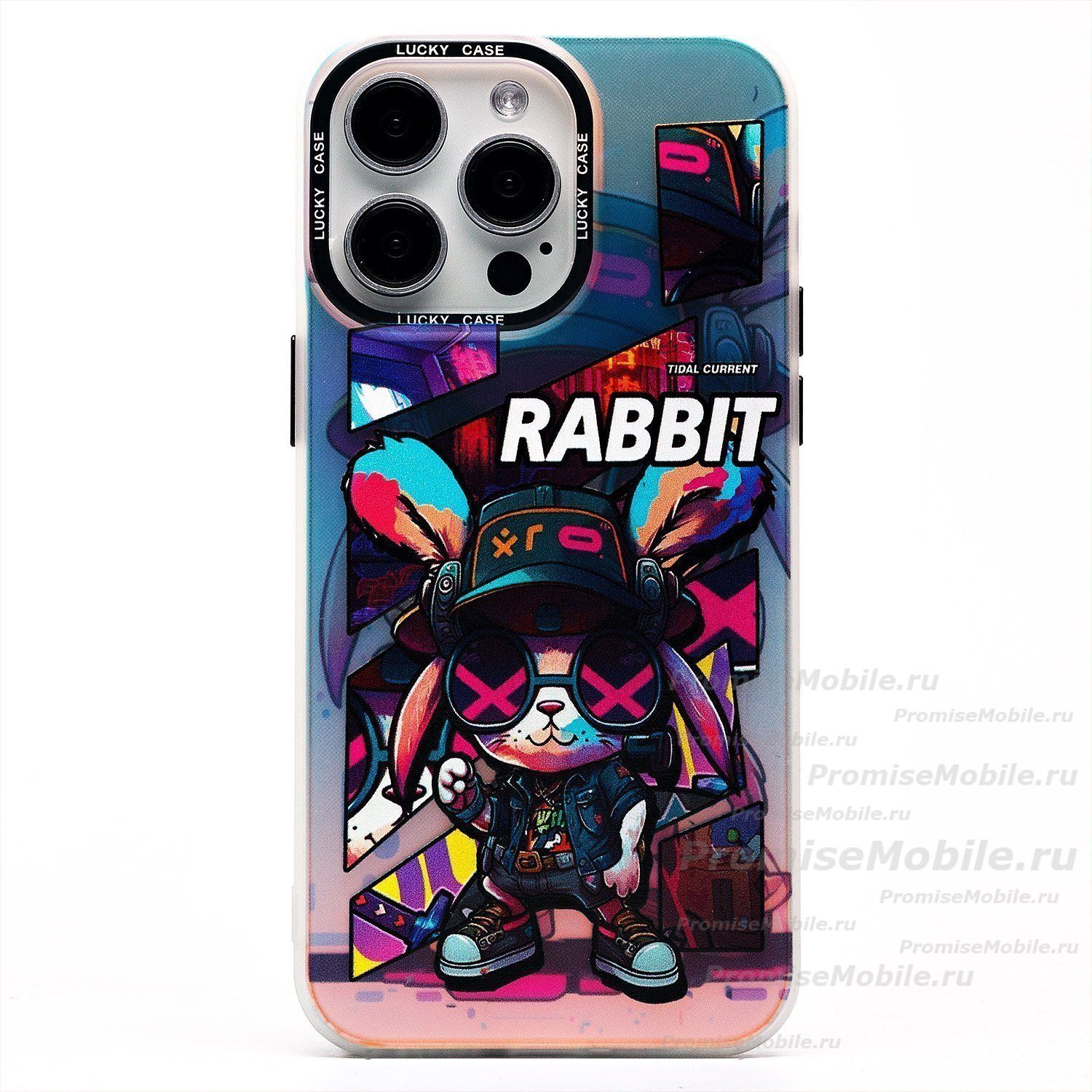 Чехол для Apple iPhone 15 Pro Max пластиковый (рис. 081/005) ― 