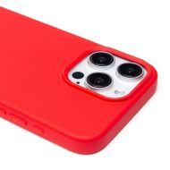 Чехол для Apple iPhone 15 Pro Max силиконовый Soft Touch 2 <красный>