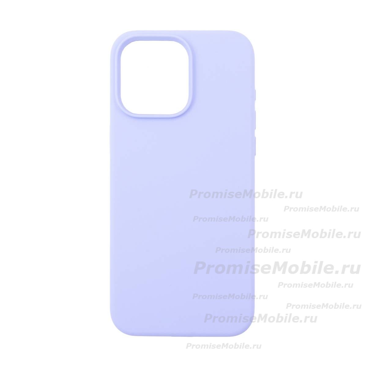 Чехол для Apple iPhone 15 Pro Max PromiseMobile силиконовый Soft Touch <сиреневый> ― 