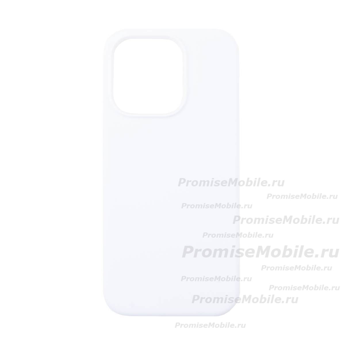 Чехол для Apple iPhone 15 Pro PromiseMobile силиконовый Soft Touch <белый> ― 