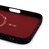Чехол для Apple iPhone 16 Plus пластиковый Luxo Carbon (рис. 122)