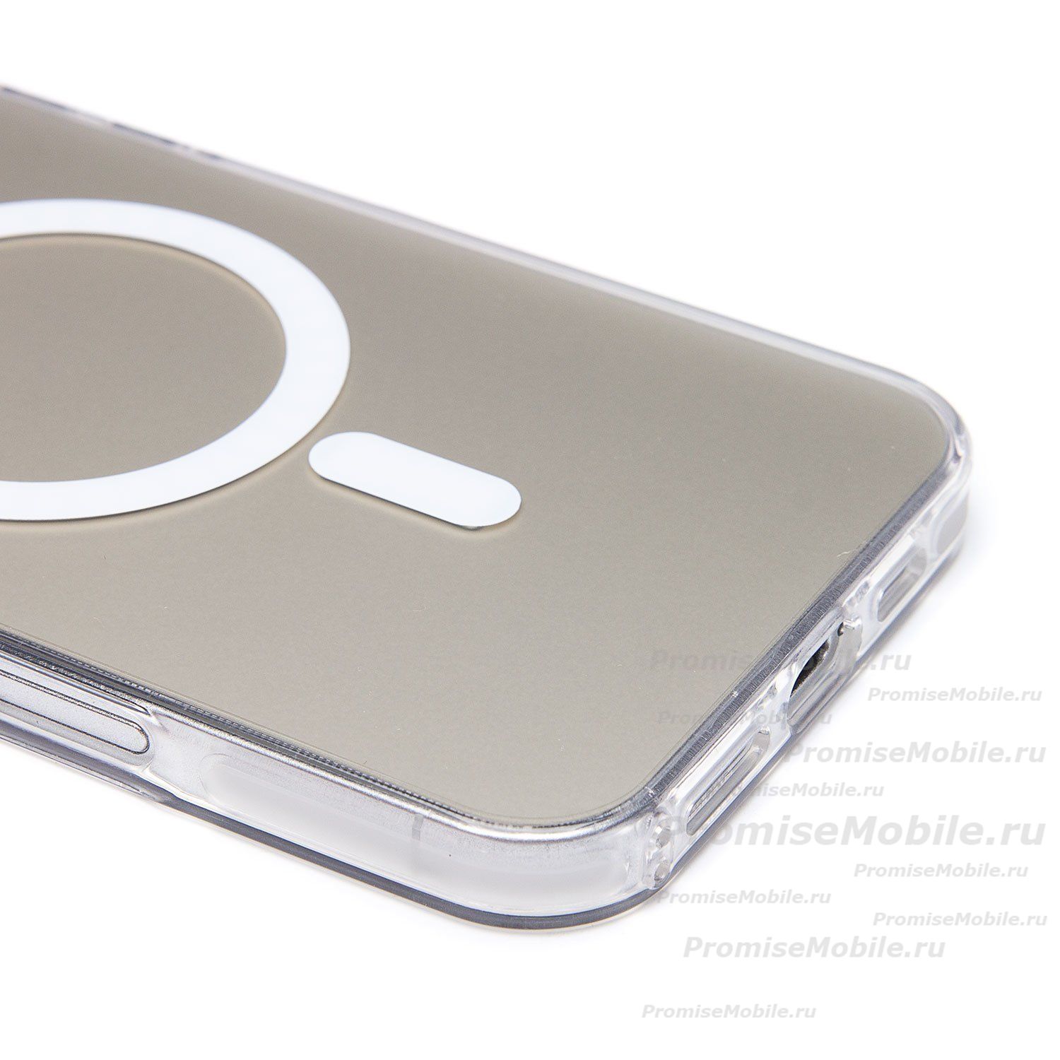 Чехол для Apple iPhone 16 Plus силиконовый MagSafe №5 <белый> ― 