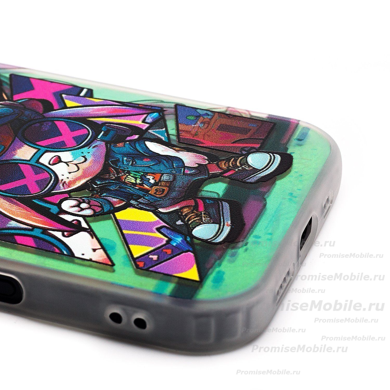 Чехол для Apple iPhone 16 Pro пластиковый (рис. 081/005) ― 