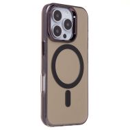 Чехол для Apple iPhone 16 Pro силиконовый MagSafe №5 <черный>